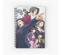 Spiral Notebook Ace Attorney A5 120 Pages