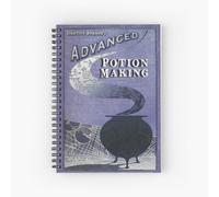 Spiral Notebook Advanced Potion Making Libatius Borage A5 120 Pages