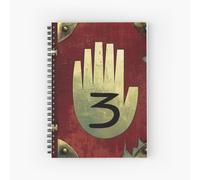 Spiral Notebook Gravity Falls Journal #3 A5 120 Pages