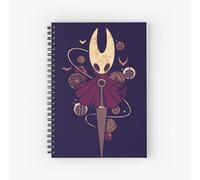 Spiral Notebook Silksong Hollow Knight Hornet Bug Videogame A5 120 Pages