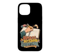 Spiral Notebook Survivor Left Handed Student Case for iPhone 15