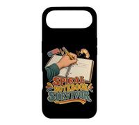 Spiral Notebook Survivor Left Handed Student Case for iPhone Air