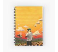 Spiral Notebook Tyler The Creater Flower Boy A5 120 Pages