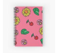 Spiral Notebook Tyler the Creator Cherry Bomb Art A5 120 Pages