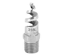 Spiral Nozzle Stainless Steel Anti-Clogging Watering Accessories for Gardening (G1/4 DN8)
