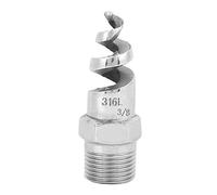 Spiral Nozzle Stainless Steel Anti-Clogging Watering Accessories for Gardening (G3/8 DN10)