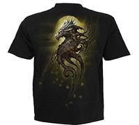 Spiral Men's OAK DRAGON - T-Shirt Black | Size: 2XL Spiral Black 2XL