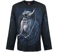 Spiral Odin's Warrior - Long-sleeved Top Long-sleeve Shirt black M