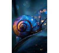 Spiral of Light: A Geometric Nature Journal of Calm and Creativity: A Peaceful Writing Notebook Featuring Realistic Snail Photography, Shadow Art, and Whimsical Geometry