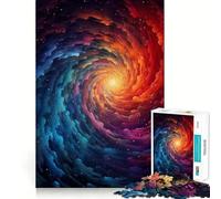 Spiral Of Wolrds Birth 1000 Piece Jigsaw Puzzle for Teenagers Brain Challenge Toy Relax Time Precise Cut Art Display 50x75cm
