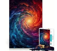 Spiral Of Wolrds Birth 1000 Pieces Jigsaw Puzzles for Adults Smart Game Stress Release Pattern Assembly Xmas Surprise 38x26cm