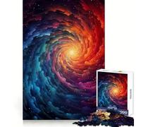 Spiral Of Wolrds Birth 1000 Pieces Jigsaw Puzzles for Adults Smart Game Stress Release Pattern Assembly Xmas Surprise 38x26cm