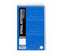 Silvine Reporter Shorthand Notebook 8x5" 160 Page Pack of 10