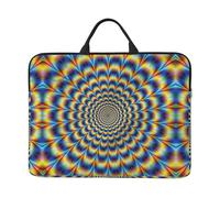 Spiral Optical Illusion GIF 14 Inch Laptop Computer and Tablet Hand Bag Carrying Case,Business Casual