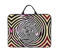Spiral Optical Illusion Gif 14in Laptop Case Tablet Computer Protection Bag Protective Hard Shell Cover
