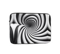 spiral optical illusion gif 17 inch Print Laptop Case, Business/Office Commuter Laptop Case