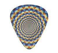 Spiral Optical Illusion Gif Guitar Picks - Guitar Accessories - Guitar Picks For Acoustic Guitar, Electric Guitar, Bass Guitar For Men Women Professional Guitarist, Musicians And Beginner.
