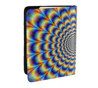Spiral Optical Illusion Gif, Passport Holder PU Leather Travel Wallet Passport Case Passport Covers 6.5 in