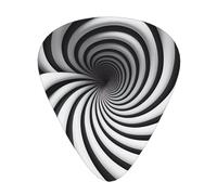spiral optical illusion gif Printed guitar picks - three thicknesses: thin, medium and thick, suitable for electric guitar, bass and ukulele.