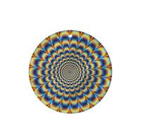 Spiral Optical Illusion Gif Printing 10 Pieces Air Freshener Car Hanging Cards Air Freshener Sheets With Rope For Cars Home