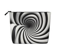 spiral optical illusion gif Women's toiletry and cosmetic bag, unisex toiletry storage bag, personal care storage bag