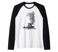 Spiral Original - Enslaved Angel - Gothic Angel Raglan Baseball Tee