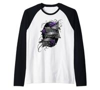 Spiral Original - Every Rose - Gothic Roses Raglan Baseball Tee