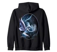 Spiral Original - Holy Bond - Fairy and Wolf Zip Hoodie