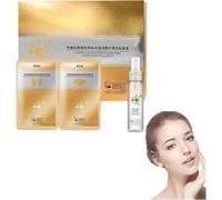 Spiral Peptide Deer Bone Collagen Essence Kit,Effectively Addresses Fine Lines, Wrinkles, Soluble Collagen Film Nano Instant Essence