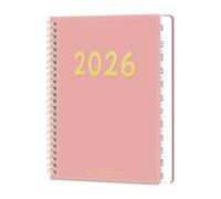 Spiral Planner 2026 - 12-Month Weekly and Monthly Plan, Academic and Personal for Students, Teachers, Women, College, Family, Home, School, Goal Tracking Planning