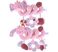 Spiral Plush Toy Soft Stretchy High Contrast Tiny Kids Brain Development