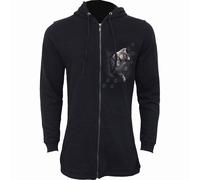 Spiral - POCKET KITTEN - Ladies Fish Tail Full Zip Hoody - Zip Sleeve - S S