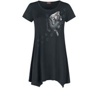 Spiral Pocket Kitten T-Shirt black 3XL