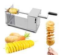Spiral Potato Cutter, Tornado Slicer for Curly Fries, Handheld Vegetable Slicer for Chips, Carrots, and Cucumbers
