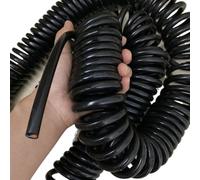 Spiral Power Cord 4 Core 2.5mm Square Electromagnetic Chuck Crane Cable Stretch 1 Meter to 10 Meters Thick Tensile