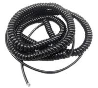 Spiral Power Cord 8 Core 22AWG Spiral Network Cable Shielding Spring Wire(Stretch 5 Meters)