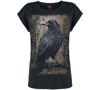 Spiral Raven Wise T-Shirt black L