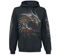 Spiral Razor Back Hoodie black L