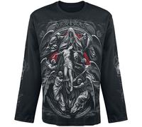 Spiral Reaper's Door Long-sleeve Shirt black M
