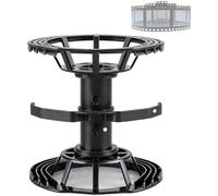 Spiral Reel Film Holder, Multi Format Darkroom Reel for 4x5, 5x7, 8x10 Sheet Films, Camera Processing Accessories for Professionals