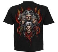 Spiral - REVELATION (Unisex Black Short Sleeve T-Shirts) 4X Large