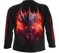 Spiral Riff Burner - Long-sleeved Top Long-sleeve Shirt black XXL