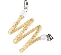 Spiral rope for sisal bird toy with bell Duvoplus