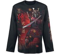 Spiral Samurai Long-sleeved Top black XL