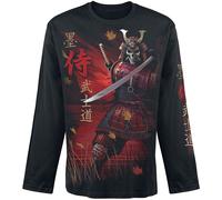 Spiral - Samurai - Longsleeve T-Shirt Black XXL Black