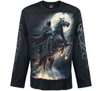 Spiral Shadow Rider Long-sleeved Top black XXL