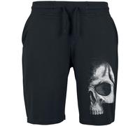 Spiral Shadow Skull Shorts black M