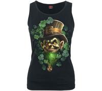Spiral - SHENANIGANS (Female Black Sleeveless Tops) Small T-Shirt NEW
