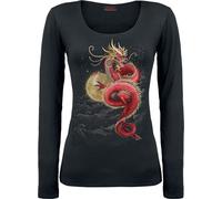 Spiral Shenlong Long-sleeved Top black L