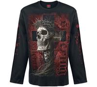 Spiral SILENT SUFFERING Long-sleeve Shirt black XXL